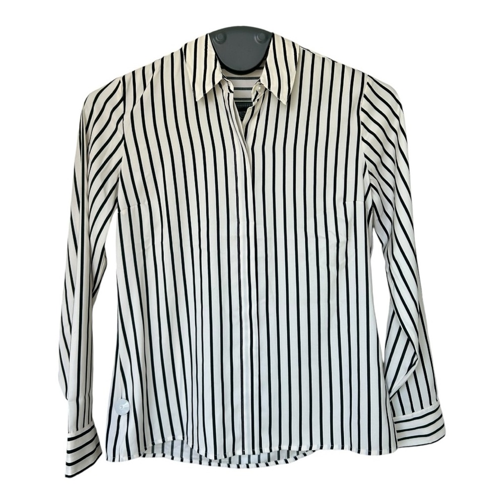 Express Women’s Slim Striped Portofino Shirt - Size Small
